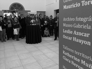 Acto inaugural de la exposición "Gabriela Mistral Imagen de Vida".