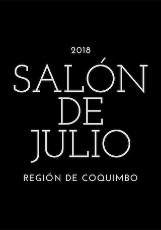 Portada de catálogo "Salón de Julio 2018"