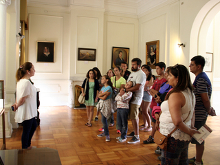 Una visita guiada por el museo