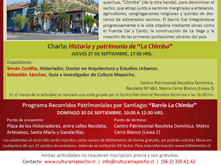 Charla Cultura Mapocho