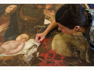 "La adoración de los pastores" en el CNCR