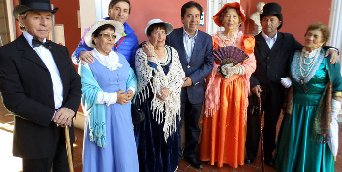 Club de Adulto mayor en Patrimonio Cultural y Autoridades