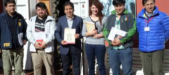 Intendente y colaboradores del MRA