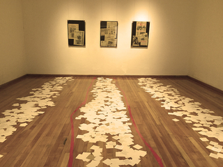 Exposición de material de prensa de 1948 de seminario en La Serena.