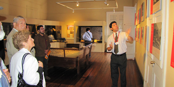 Explicación fotografías del terremoto 1918 en Copiapó