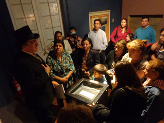 Vista en sala de la Minería