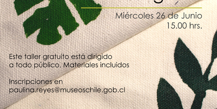 Taller de serigrafía 26 de Junio