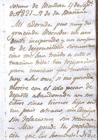 LIBRETA PERSONAL DE JOSÉ MIGUEL CARRERA