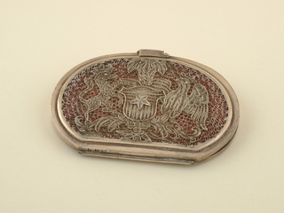 Monedero, filigrana en plata