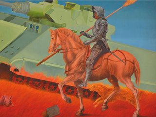 Detalle, óleo sobre tela, Hernán Miranda, 1985