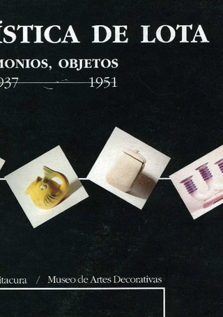 Catálogo: Cerámica artística de Lota
