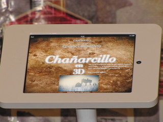 Tablet con animacion en 3 dimensiones