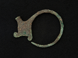 Aro perteneciente al período diaguita-inca.