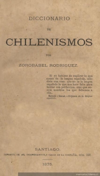 Diccionario de chilenismos