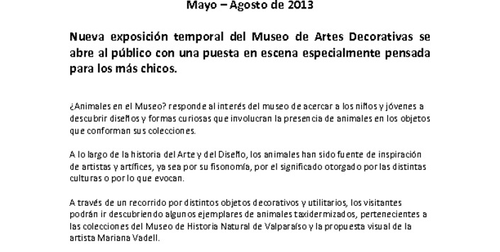 Comunicado de Prensa