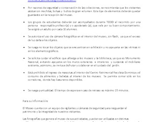 Instructivo para grupos organizados