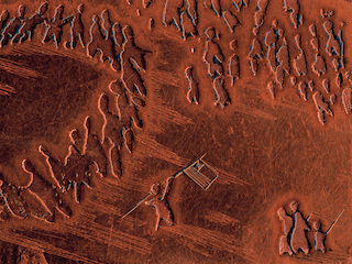 Matriz de cobre de La ronde de Nemesio Antúnez