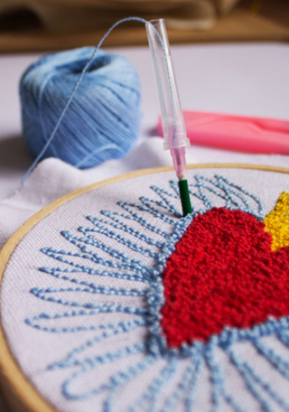 Bordado Mágico realizado por Marcesun