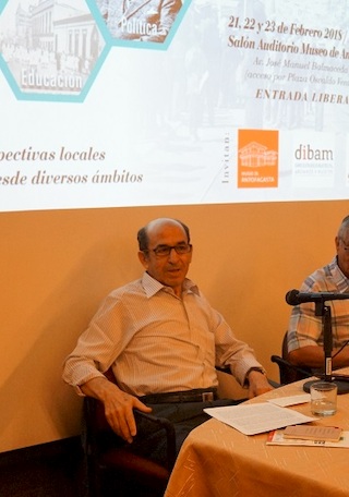 Expositores: Osvaldo Maya Cortés e Isidro Morales Castillo