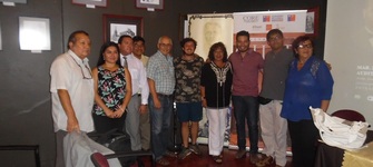 Expositores y organizadores del evento
