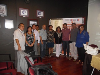 Expositores y organizadores del evento