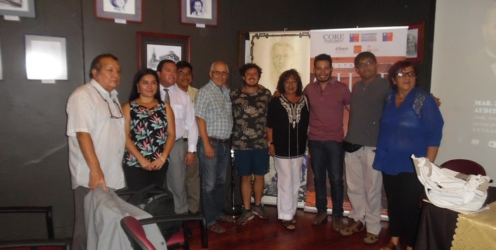 Expositores y organizadores del evento