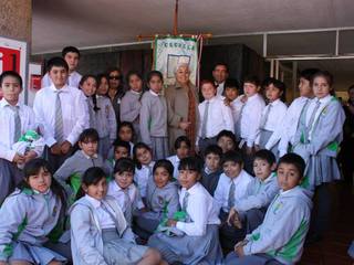 La actriz Ángela Domas