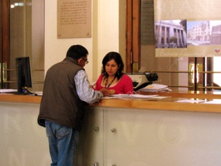 Atención en Archivo Nacional de Chile.