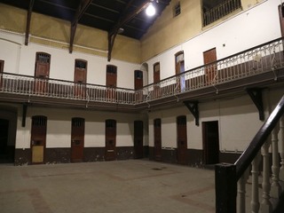 Interior ex cárcel de Punta Arenas.