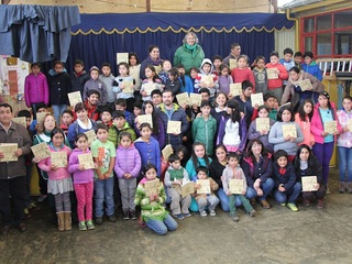 Escuela Rural de Los Ángeles en isla Quehui