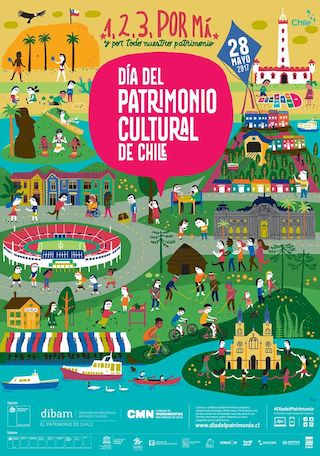Afiche Día del Patrimonio 2017