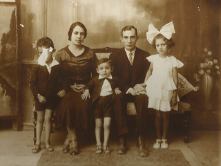  Familia Herrero Pérez. Copiapó, ca. 1935.