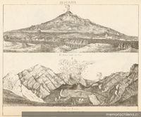 Jeolojia : el Etna visto del sur - crater del Vesubio