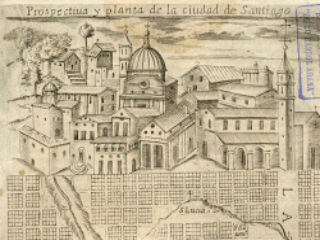 ¨Plano de Santiago, de A. Ovalle