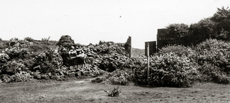 La Muralla de Defensa a Tierra, después del gran terremoto de 1960.