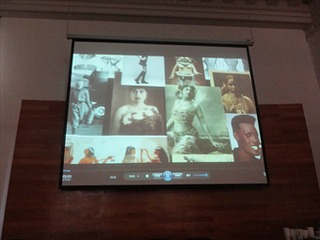 Exhibición en el Archivo Nacional de Chile.