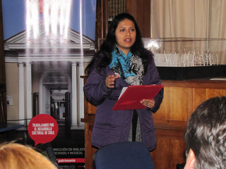 HIstorian Luz Huertas Castillo.