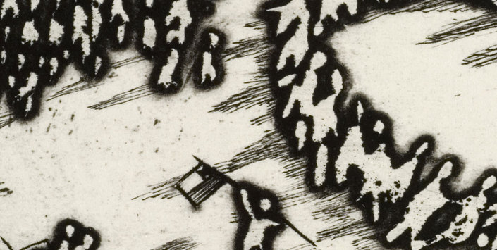 Detalle obra de Nemesio Antúnez