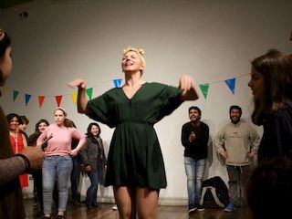 Swing Valpo en el Museo de Historia Natural