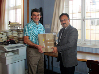 Entrega de la donación.