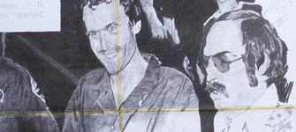 Detalle de obra de Javier Rodríguez Pino