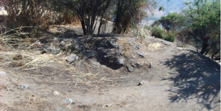 ushnu del Pucará de Chena