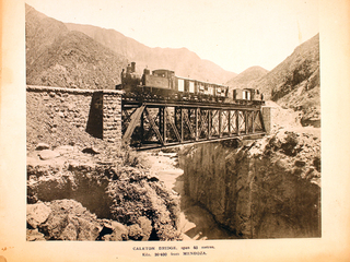 Recuerdos de la construcción del ferrocarril Los Andes-Mendoza