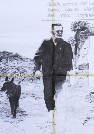 Detalle de obra de Javier Rodríguez Pino