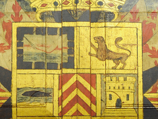 Armario de Sacristía (detalle). Chile, ca. 1760. N° registro SUR 3-1060