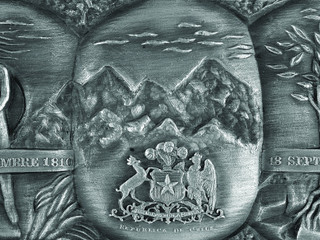 Medalla Bicentenario, Círculo de Coleccionistas de Medallas Chile (detalle). Chile, 2010. N° registro SUR 3-38523