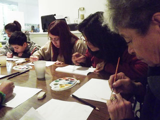 taller en MNBA Plaza Vespucio