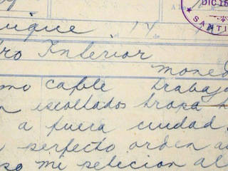 Julio Guzmán García, intendente titular. Al ministro del Interior: arribo de los huelguistas a Iquique (14 de diciembre de 1907).