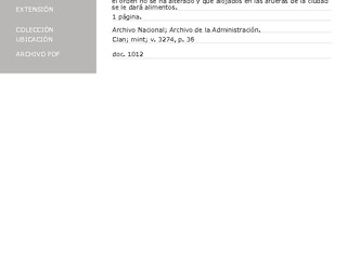 Guzmán García, Julio, intendente subrogante. Telégrafo al ministro del Interior: arribo a Iquique de los huelguistas. 15 de diciembre de 1907. Archivo de la Administración, Clan; mint; v. 3274, p. 36. 2 pp.