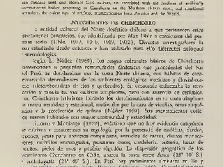 Vera, Jaime. Momias Chinchorro de preparación complicada del Museo de Historia Natural de Valparaíso: 3.290 Y 3.060 A. C. 1981. 13 pp.